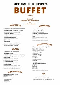 Het smull huuske's buffet